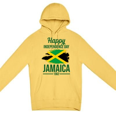 Happy Independence Day Jamaica 1962 Premium Pullover Hoodie