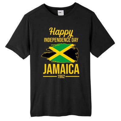 Happy Independence Day Jamaica 1962 Tall Fusion ChromaSoft Performance T-Shirt