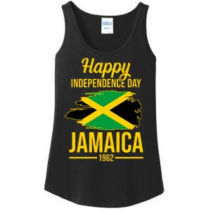 Happy Independence Day Jamaica 1962 Ladies Essential Tank