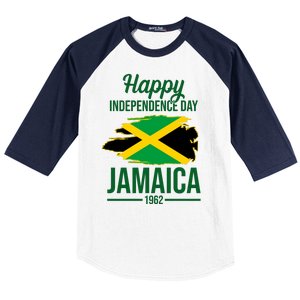 Happy Independence Day Jamaica 1962 Baseball Sleeve Shirt