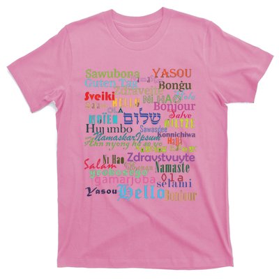 Hello In Different Languages T-Shirt