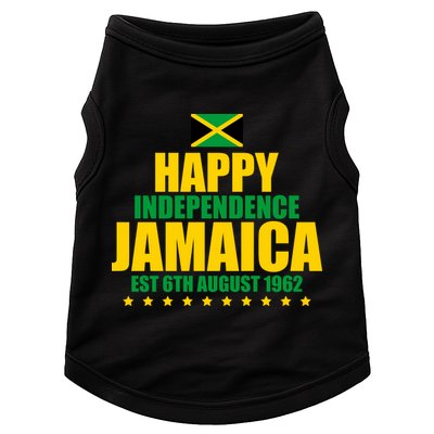 Happy Independence Day Jamaica Est 6th August 1962 Doggie Tank