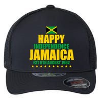 Happy Independence Day Jamaica Est 6th August 1962 Flexfit Unipanel Trucker Cap