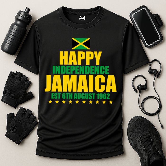 Happy Independence Day Jamaica Est 6th August 1962 Performance Shirt