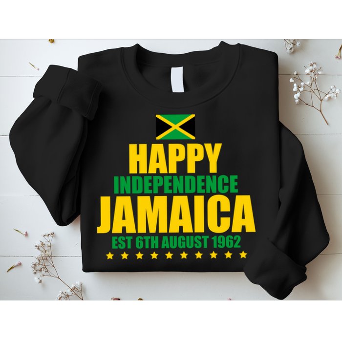 Happy Independence Day Jamaica Est 6th August 1962 Sweatshirt