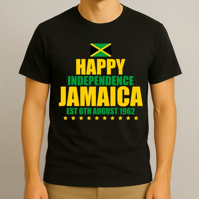 Happy Independence Day Jamaica Est 6th August 1962 T-Shirt