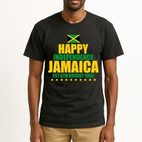 Happy Independence Day Jamaica Est 6th August 1962 Tall T-Shirt