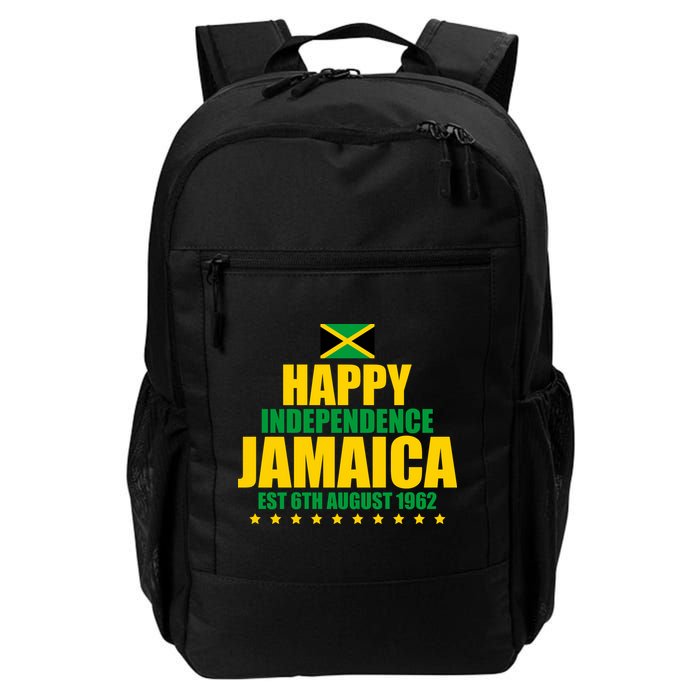Happy Independence Day Jamaica Est 6th August 1962 Backpack