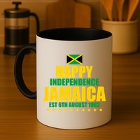 Happy Independence Day Jamaica Est 6th August 1962 Mug