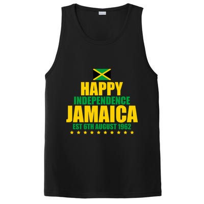 Happy Independence Day Jamaica Est 6th August 1962 PosiCharge Competitor Tank