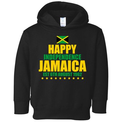 Happy Independence Day Jamaica Est 6th August 1962 Toddler Hoodie