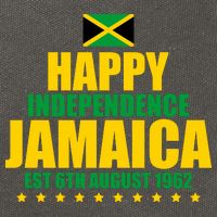 Happy Independence Day Jamaica Est 6th August 1962 Cotton Canvas Backpack