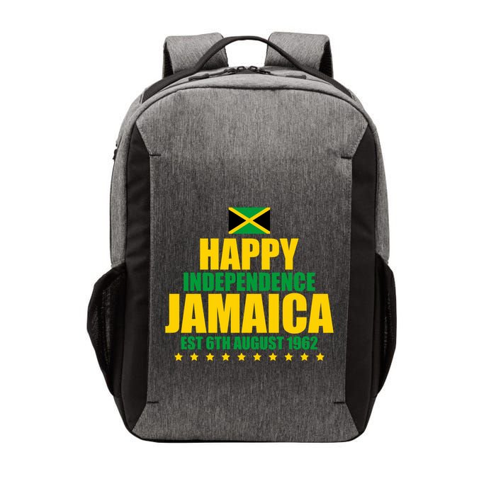 Happy Independence Day Jamaica Est 6th August 1962 Vector Backpack