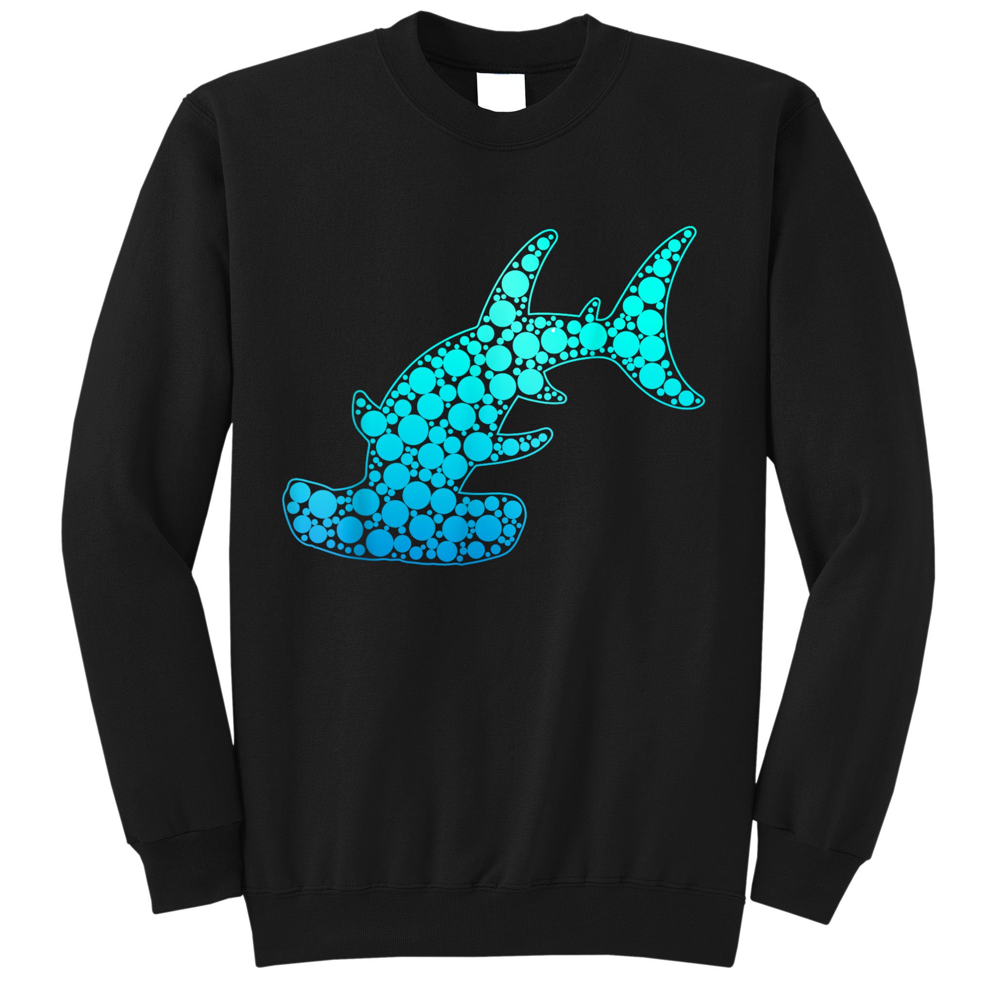 Happy International Dot Day Hammerhead Dots Shark Sweatshirt