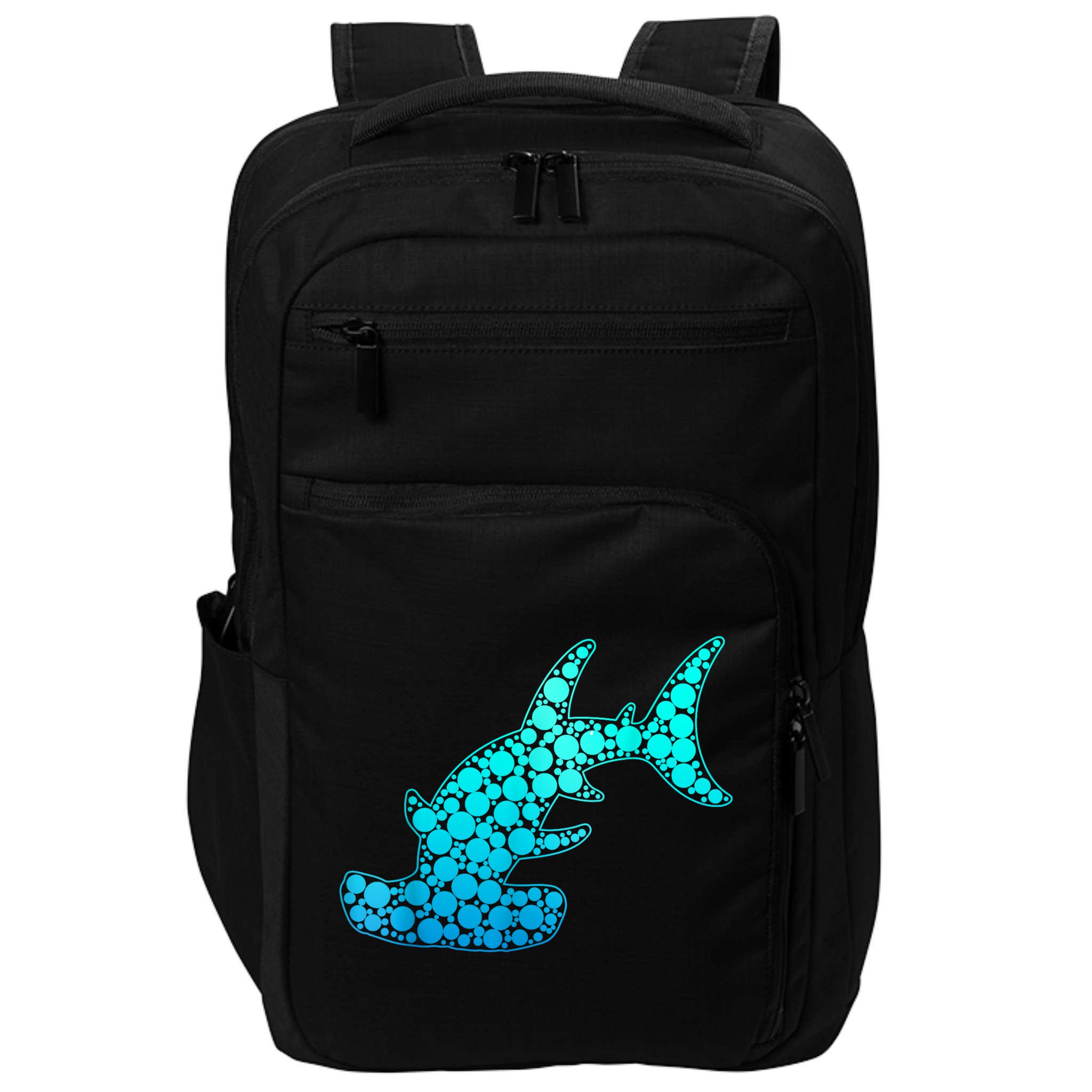 Happy International Dot Day Hammerhead Dots Shark Impact Tech Backpack