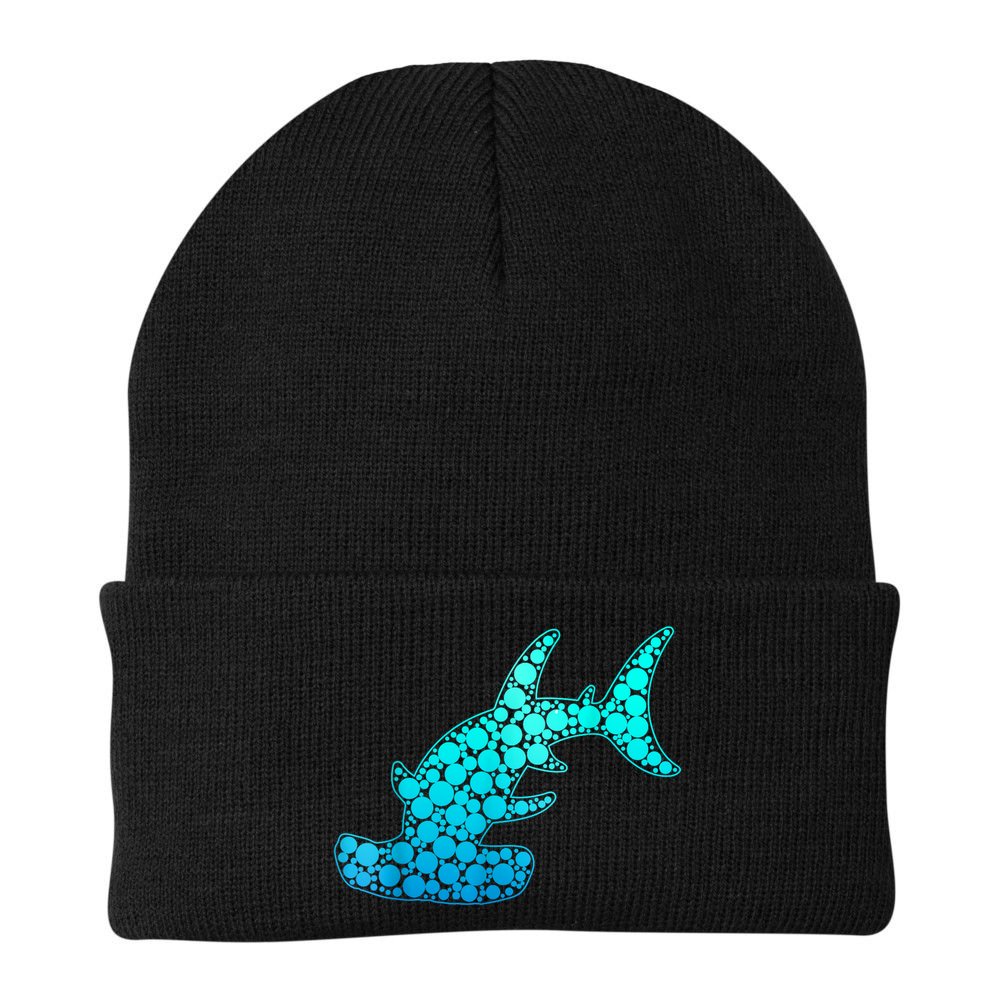 Happy International Dot Day Hammerhead Dots Shark Beanie