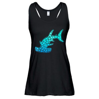 Happy International Dot Day Hammerhead Dots Shark Ladies Essential Flowy Tank