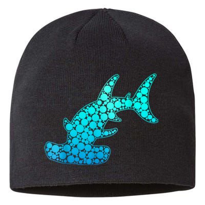 Happy International Dot Day Hammerhead Dots Shark Sustainable Beanie