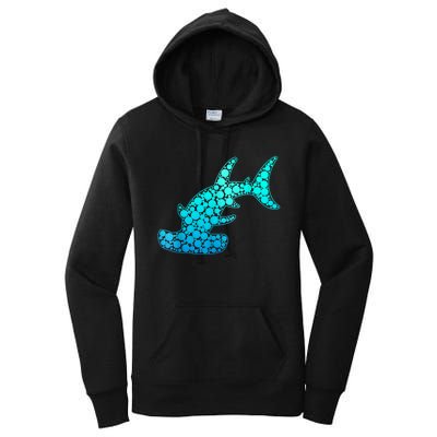 Happy International Dot Day Hammerhead Dots Shark Women's Pullover Hoodie