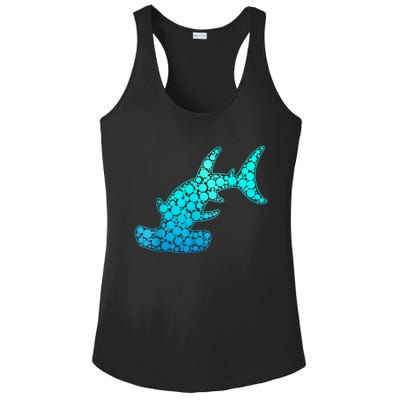 Happy International Dot Day Hammerhead Dots Shark Ladies PosiCharge Competitor Racerback Tank