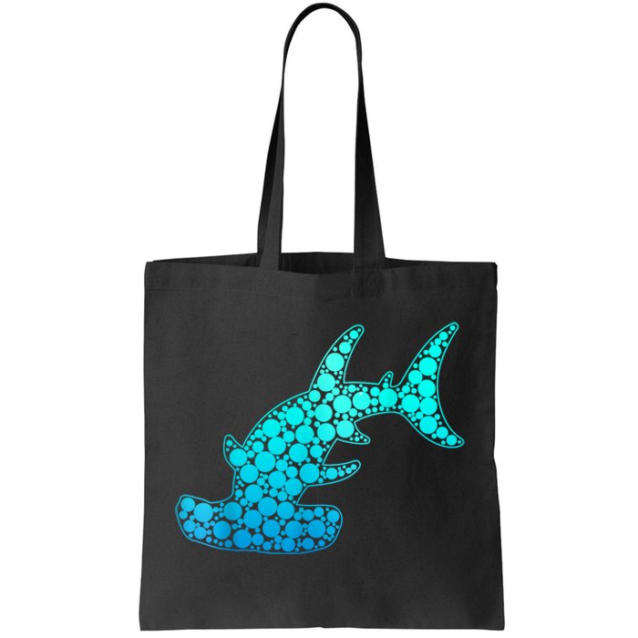 Happy International Dot Day Hammerhead Dots Shark Tote Bag