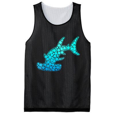 Happy International Dot Day Hammerhead Dots Shark Mesh Reversible Basketball Jersey Tank