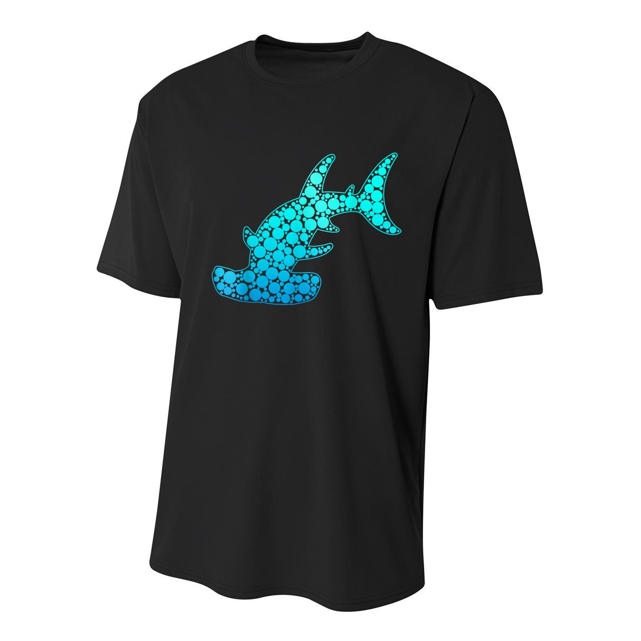 Happy International Dot Day Hammerhead Dots Shark Youth Performance Sprint T-Shirt
