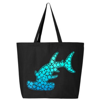 Happy International Dot Day Hammerhead Dots Shark 25L Jumbo Tote