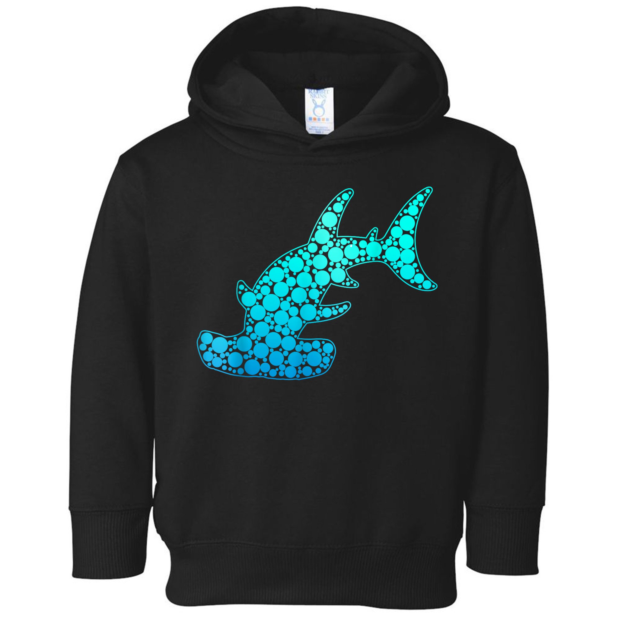 Happy International Dot Day Hammerhead Dots Shark Toddler Hoodie