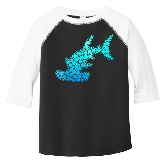 Happy International Dot Day Hammerhead Dots Shark Toddler Fine Jersey T-Shirt