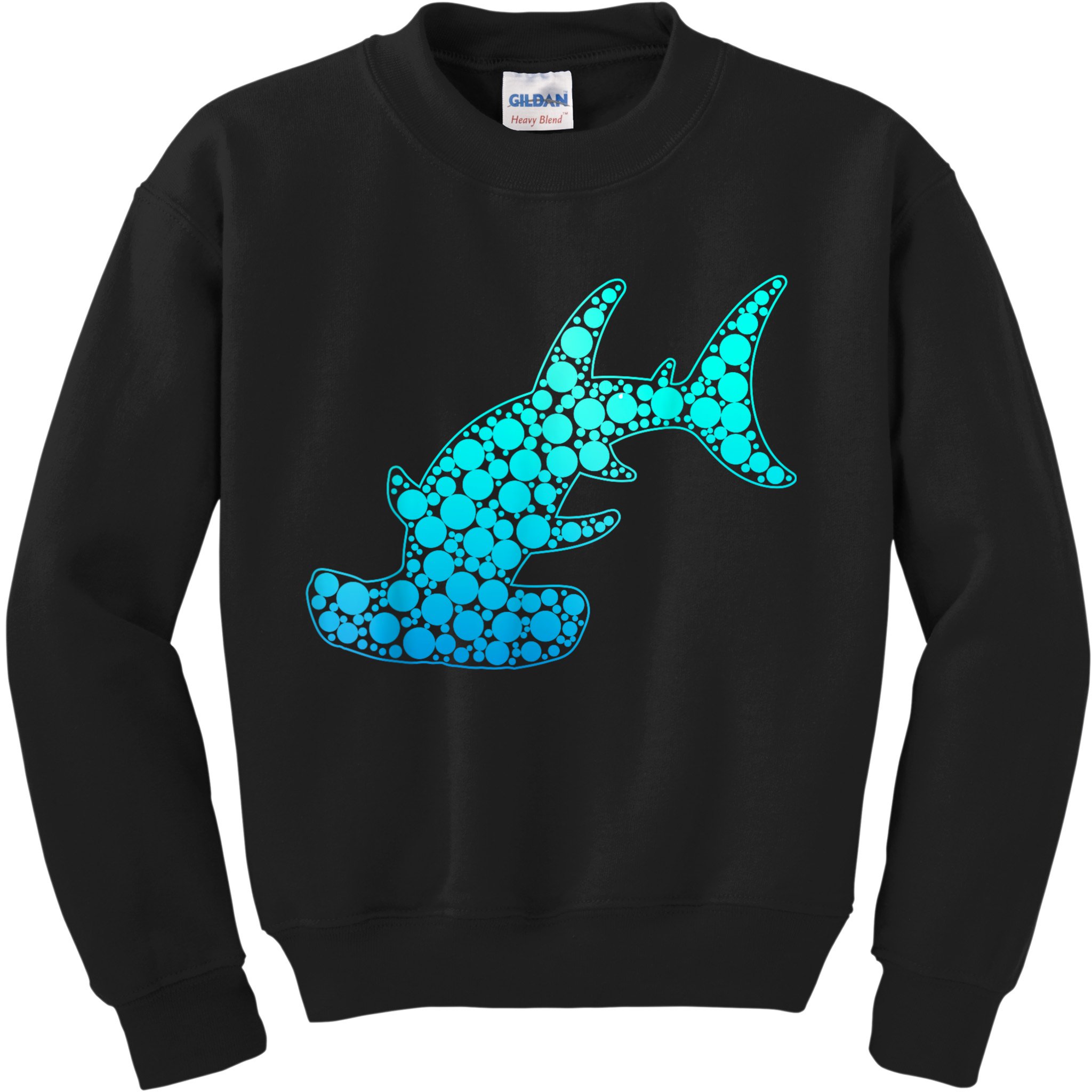 Happy International Dot Day Hammerhead Dots Shark Kids Sweatshirt