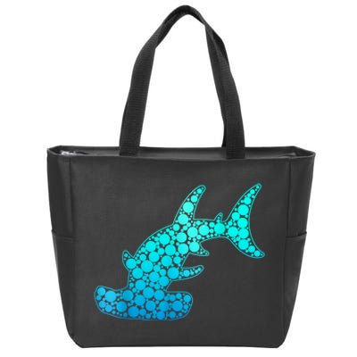 Happy International Dot Day Hammerhead Dots Shark Zip Tote Bag