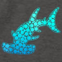 Happy International Dot Day Hammerhead Dots Shark Vector Backpack