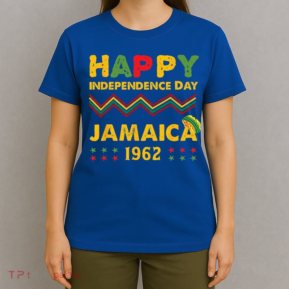 Happy Independence Day Jamaica 1962 Jamaican Pride Reggae T-Shirt