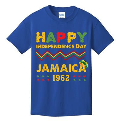 Happy Independence Day Jamaica 1962 Jamaican Pride Reggae Kids T-Shirt