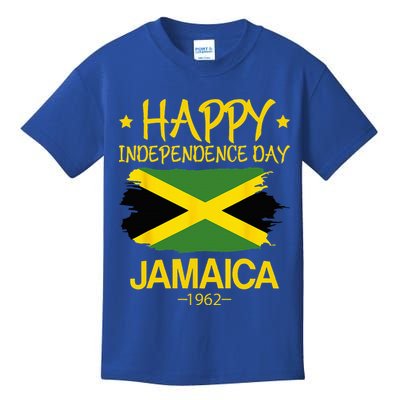 Happy Independence Day Jamaica 1962 Proud Jamaican Kids T-Shirt
