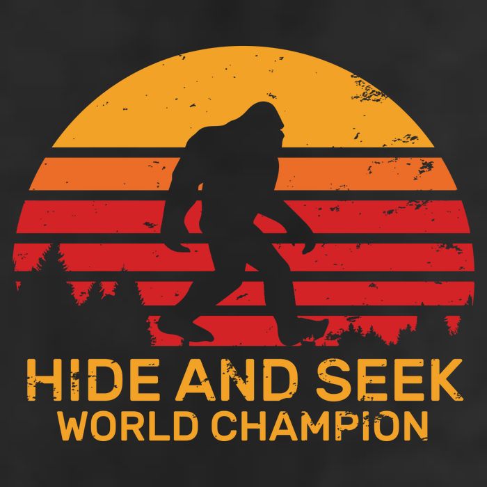 Hide And Seek World Champion Bigfoot Is Real Cool Comfort Performance Bucket Hat
