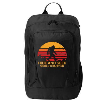 Hide And Seek World Champion Bigfoot Is Real City Backpack