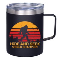 Hide And Seek World Champion Bigfoot Is Real 12oz Stainless Steel Coffee Mug