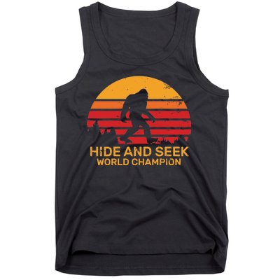 Hide And Seek World Champion Bigfoot Is Real Tank Top