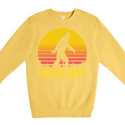 Hide and Seek World Champion Sasquatch Premium Crewneck Sweatshirt