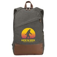 Hide and Seek World Champion Sasquatch Cotton Canvas Backpack