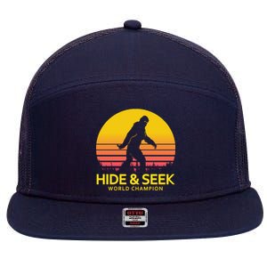 Hide and Seek World Champion Sasquatch 7 Panel Mesh Trucker Snapback Hat