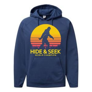 Hide and Seek World Champion Sasquatch Performance Fleece Hoodie