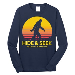 Hide and Seek World Champion Sasquatch Long Sleeve Shirt