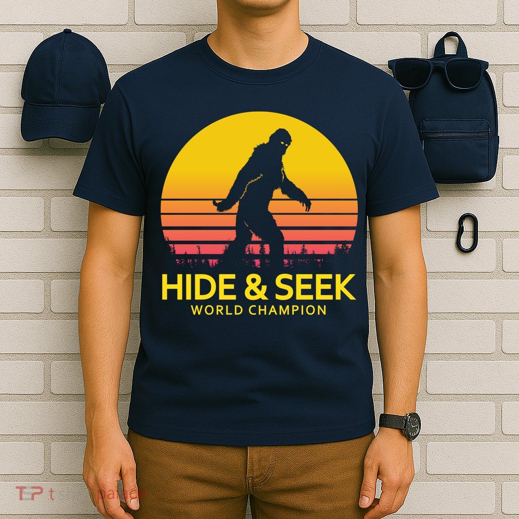 Hide and Seek World Champion Sasquatch T-Shirt