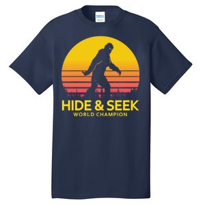 Hide and Seek World Champion Sasquatch Tall T-Shirt