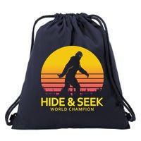Hide and Seek World Champion Sasquatch Drawstring Bag