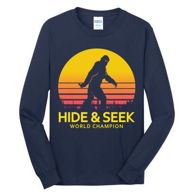 Hide and Seek World Champion Sasquatch Tall Long Sleeve T-Shirt