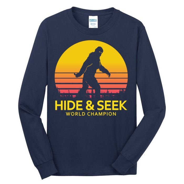 Hide and Seek World Champion Sasquatch Tall Long Sleeve T-Shirt